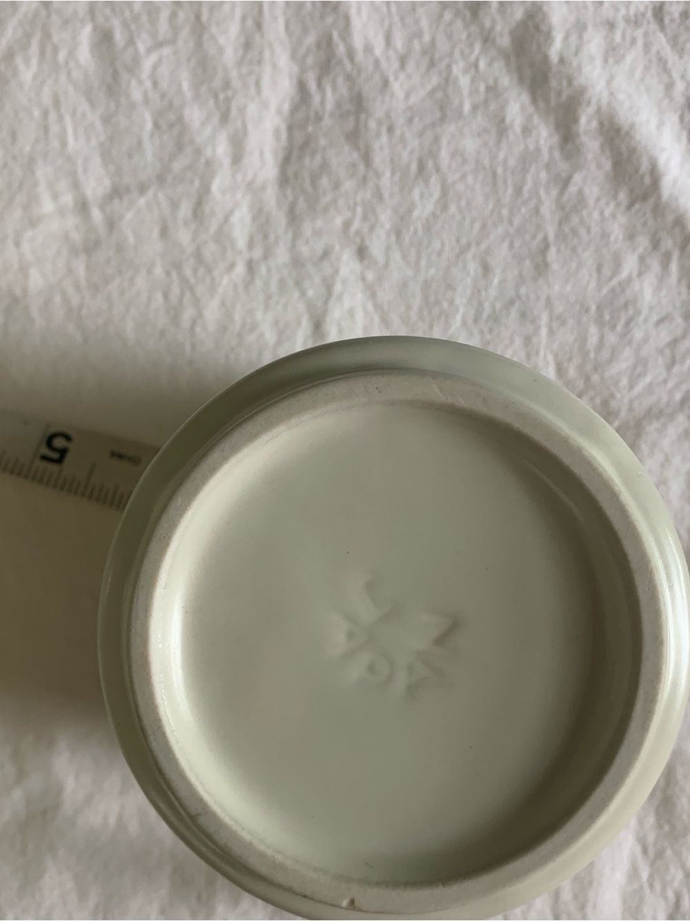 White Ceramic Cat Mug with Brown Illustration - Picture 4 of 5